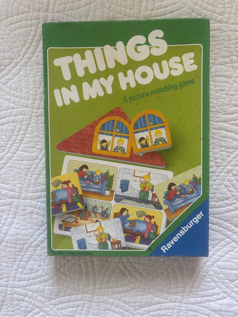 Ravensburger Things In My House Kids Matching Game - Green All Pieces Included